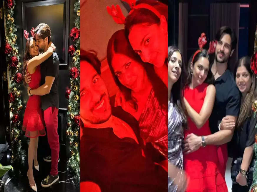 Christmas 2023: शादी के बाद अपने पहले क्रिसमस पर रोमांस में डूबे Kiara और Siddharth, वायरल हो रहे Kissing Photos 